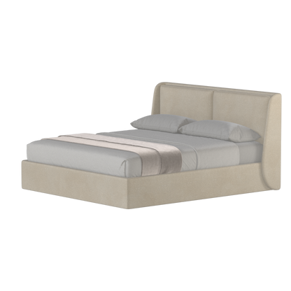 Ruby Upholstered Double Bed in Premium Fabric