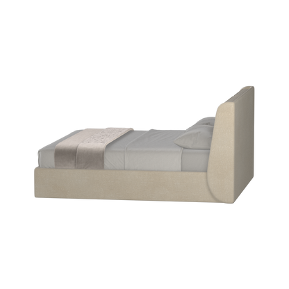 Ruby Upholstered Double Bed in Premium Fabric