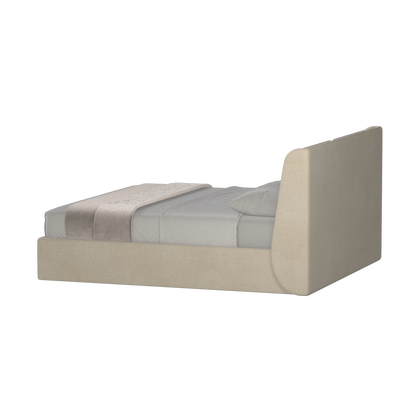 Ruby Upholstered Double Bed in Premium Fabric