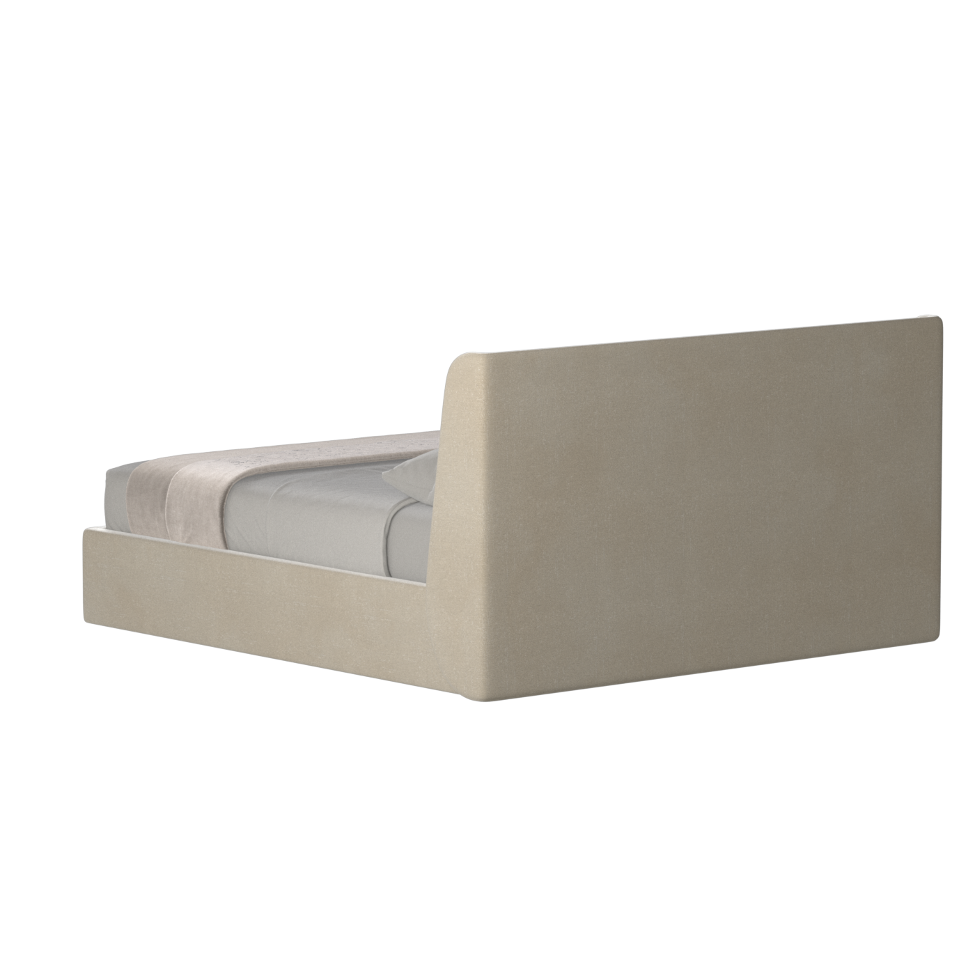 Ruby Upholstered Double Bed in Premium Fabric
