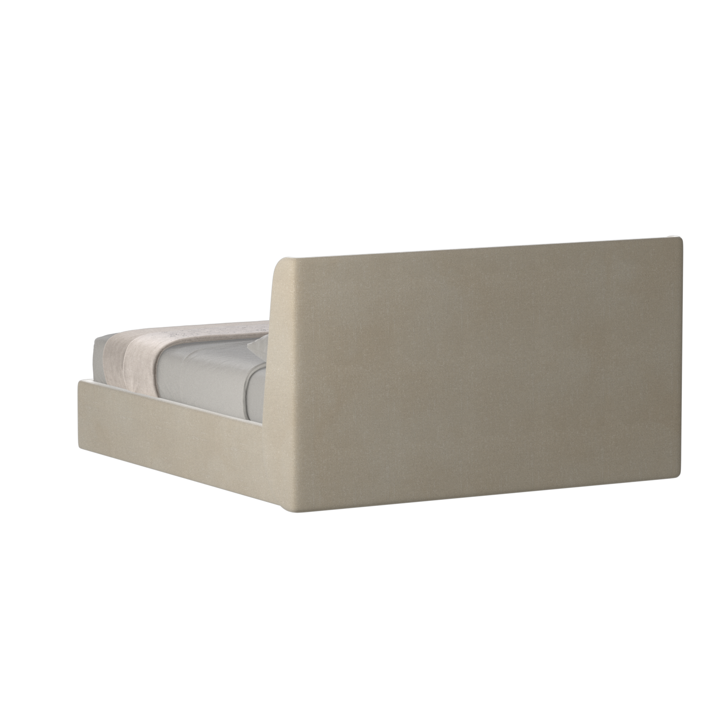 Ruby Upholstered Double Bed in Premium Fabric