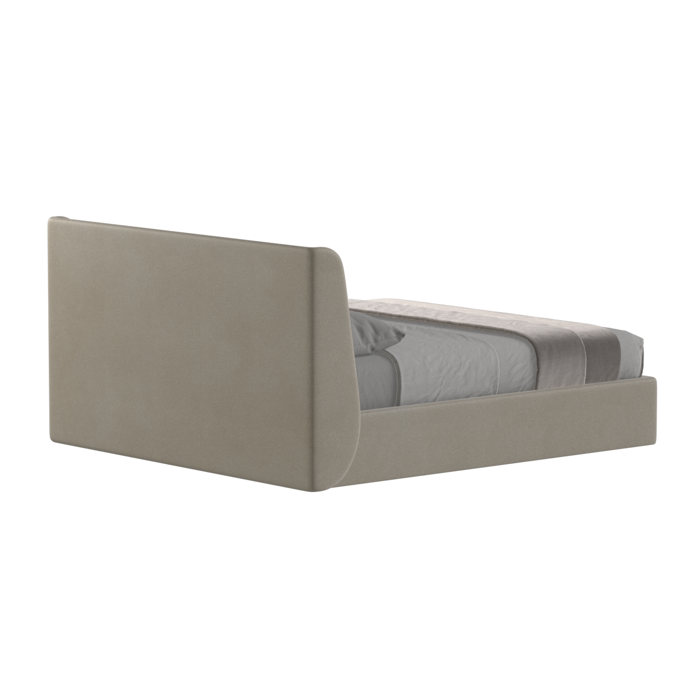 Ruby Upholstered Double Bed in Premium Fabric