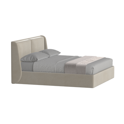 Ruby Upholstered Double Bed in Premium Fabric