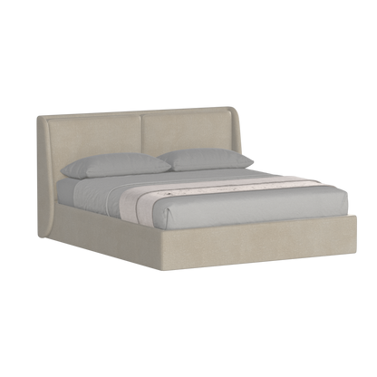 Ruby Upholstered Double Bed in Premium Fabric