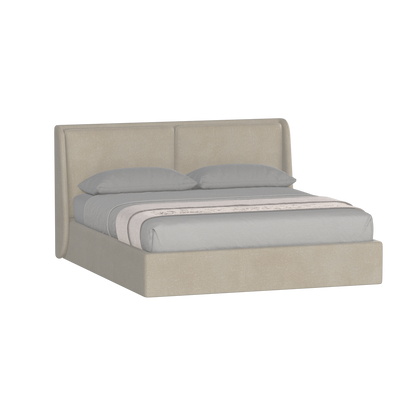 Ruby Upholstered Double Bed in Premium Fabric