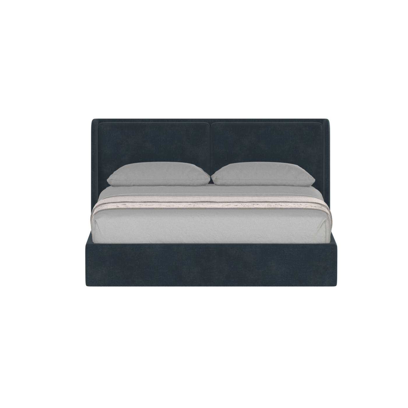 Ruby Upholstered Double Bed in Premium Fabric