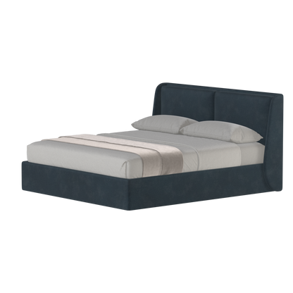 Ruby Upholstered Double Bed in Premium Fabric