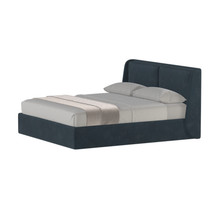 Ruby Upholstered Double Bed in Premium Fabric