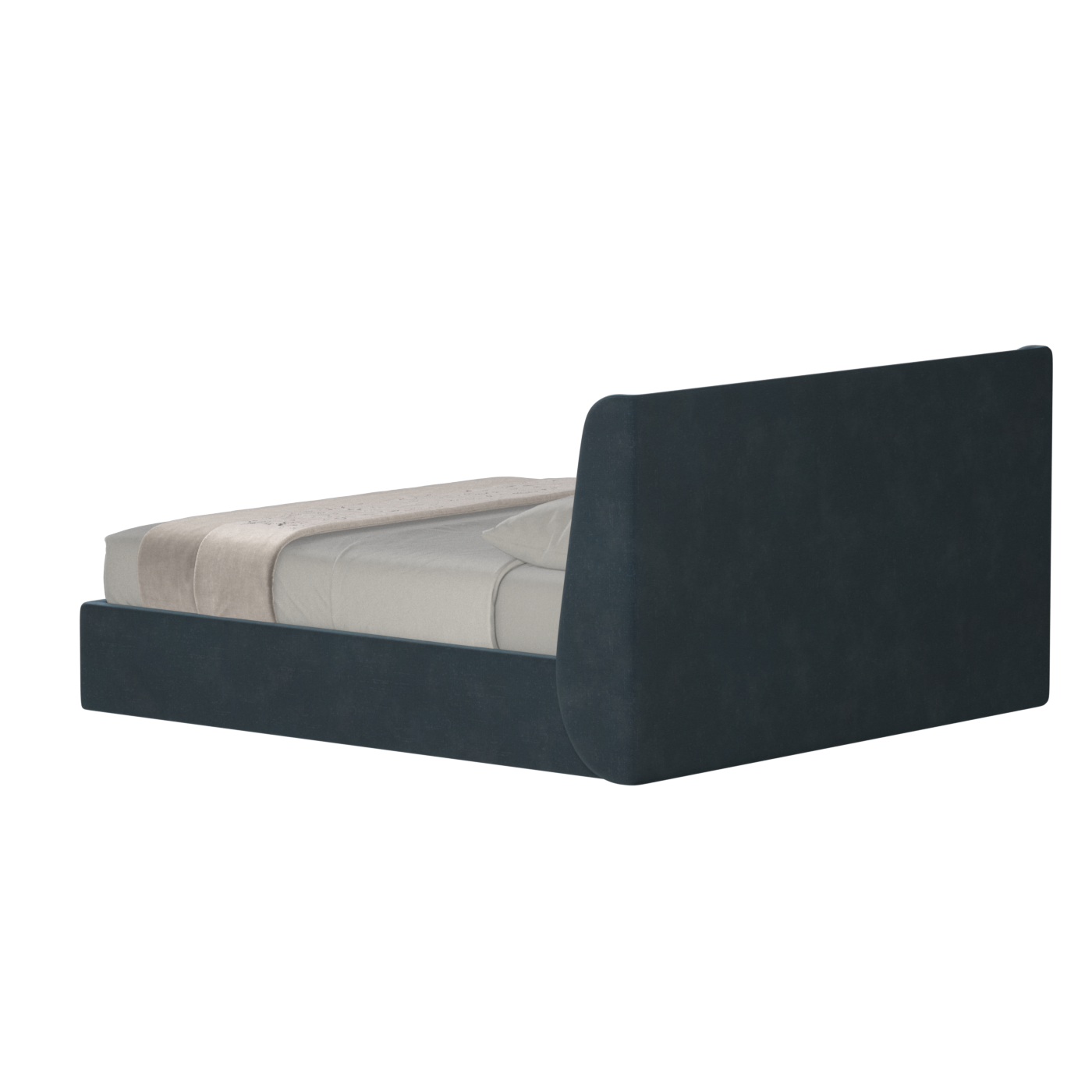 Ruby Upholstered Double Bed in Premium Fabric