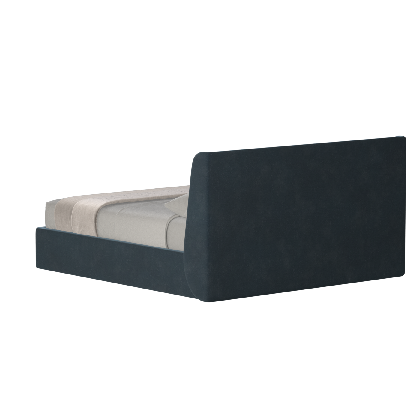Ruby Upholstered Double Bed in Premium Fabric