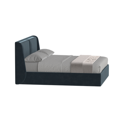 Ruby Upholstered Double Bed in Premium Fabric