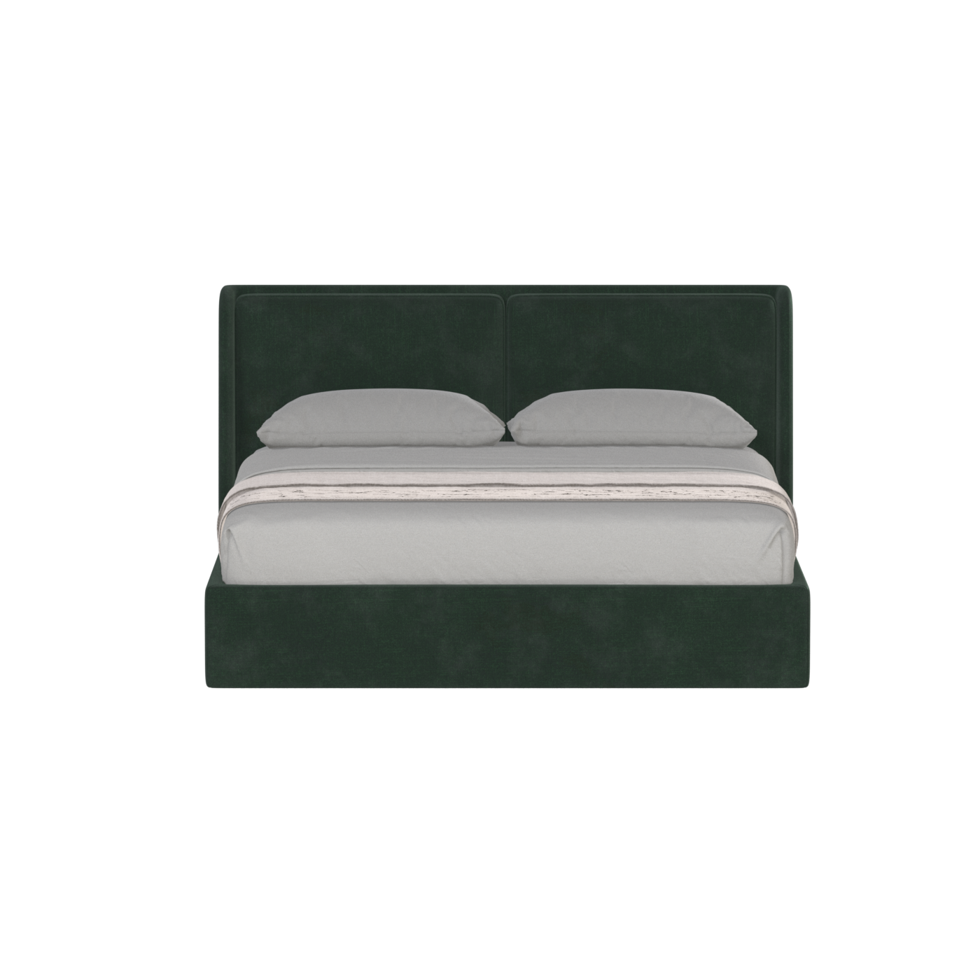 Ruby Upholstered Double Bed in Premium Fabric