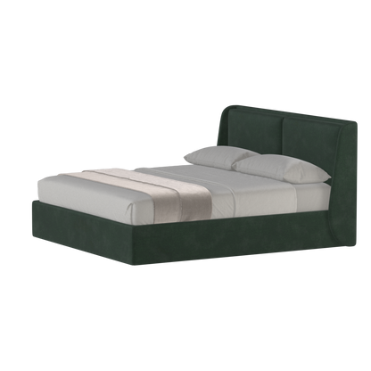 Ruby Upholstered Double Bed in Premium Fabric