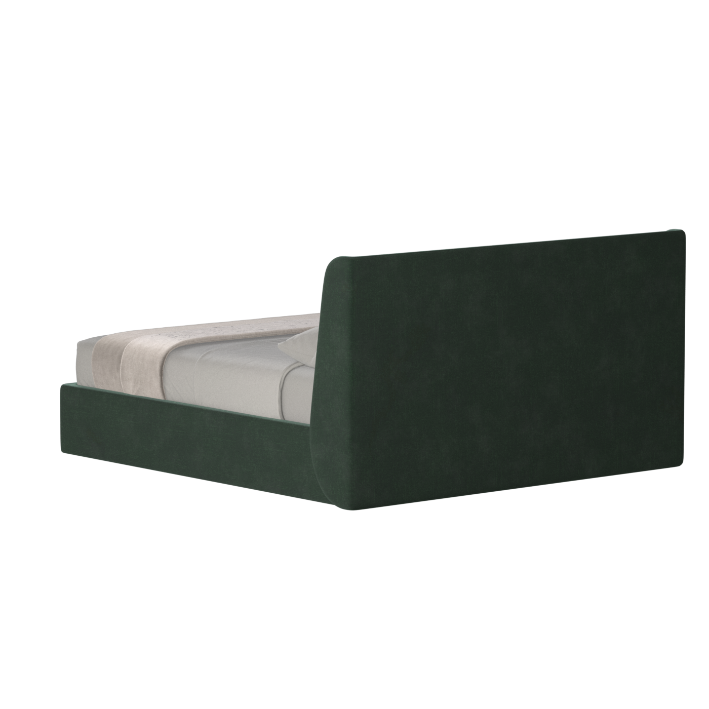 Ruby Upholstered Double Bed in Premium Fabric