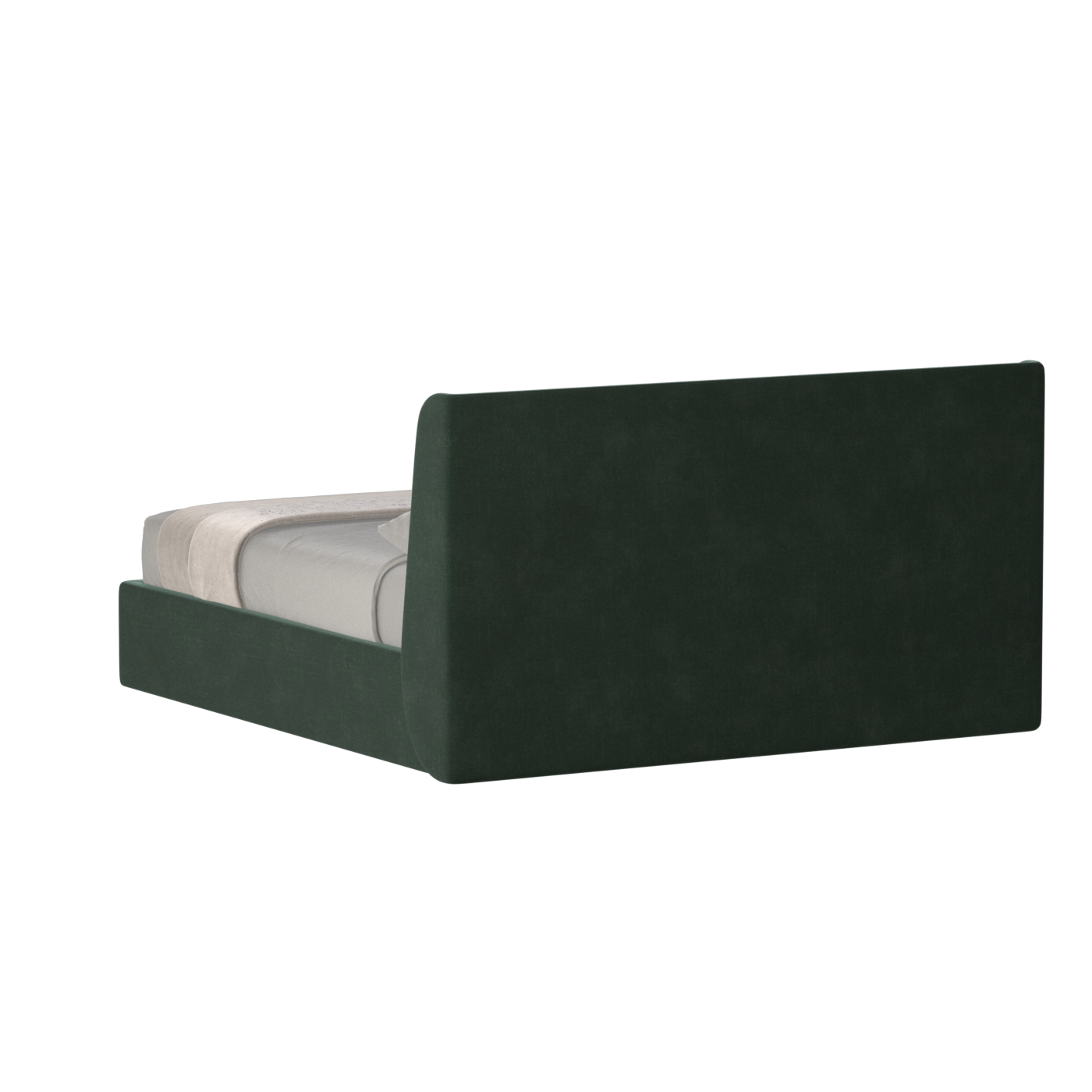 Ruby Upholstered Double Bed in Premium Fabric