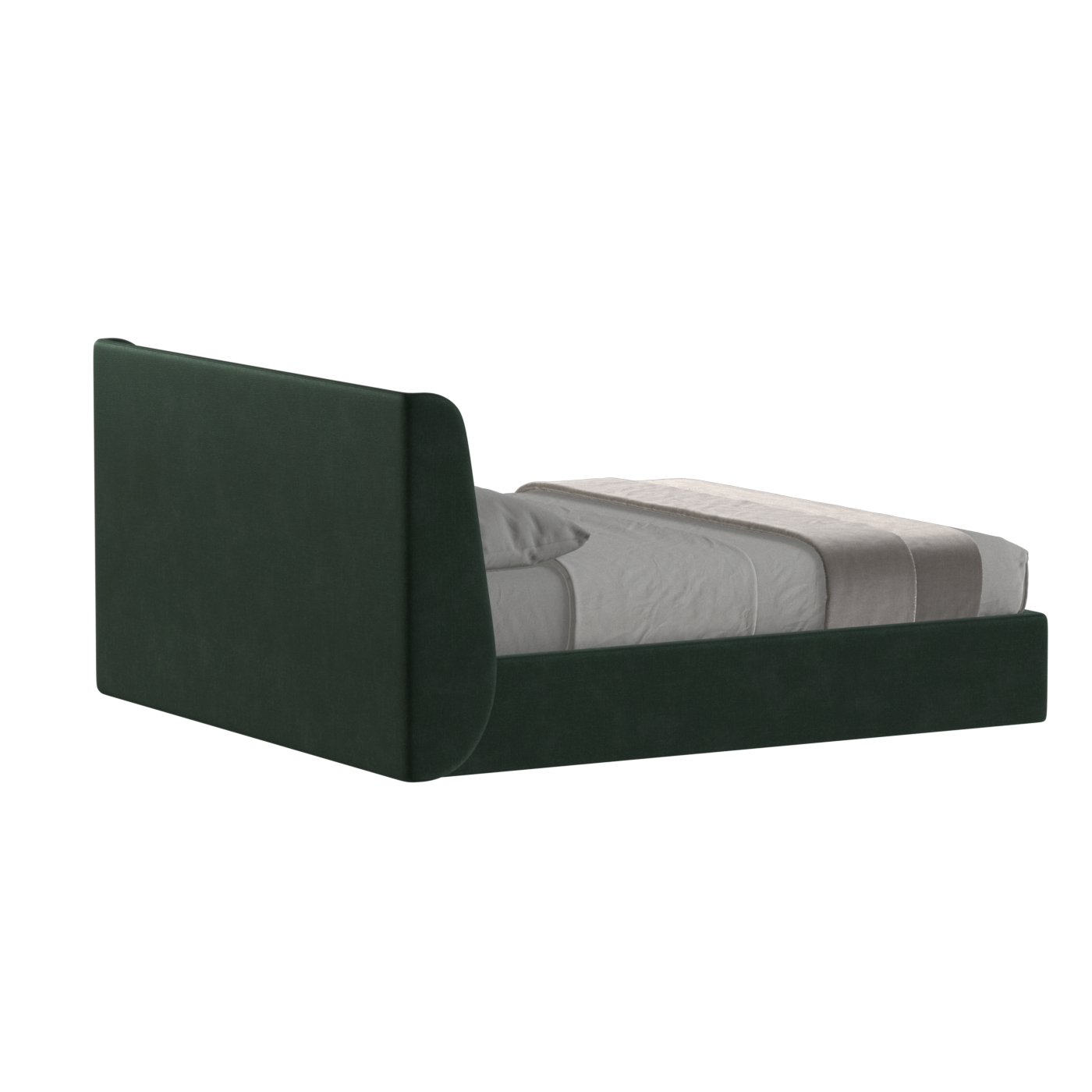 Ruby Upholstered Double Bed in Premium Fabric