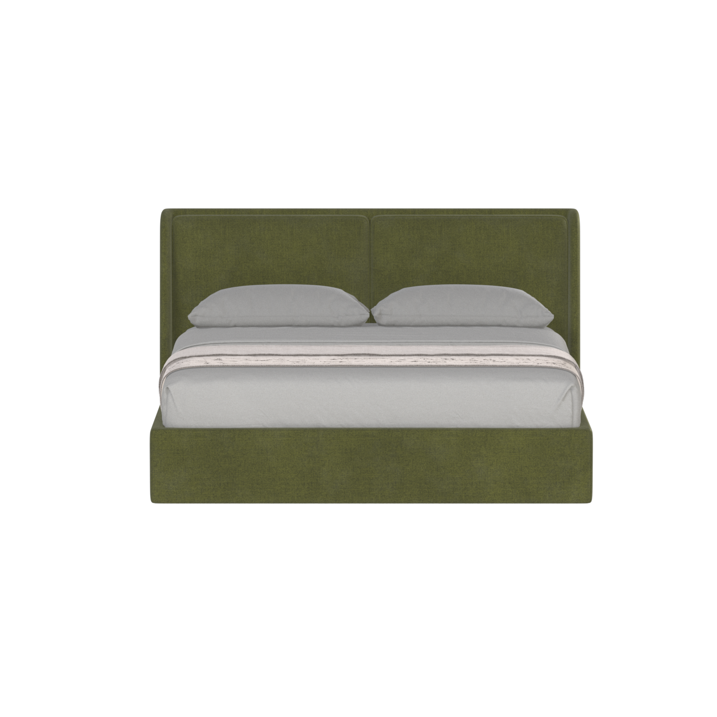 Ruby Upholstered Double Bed in Premium Fabric