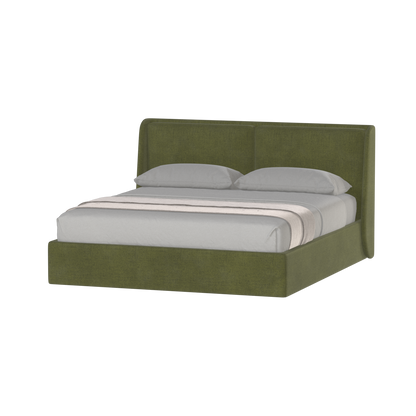 Ruby Upholstered Double Bed in Premium Fabric