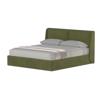 Ruby Upholstered Double Bed in Premium Fabric