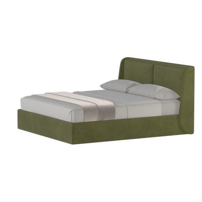 Ruby Upholstered Double Bed in Premium Fabric