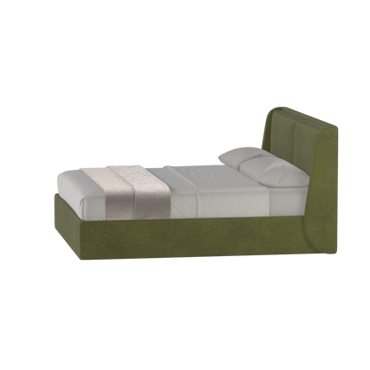 Ruby Upholstered Double Bed in Premium Fabric