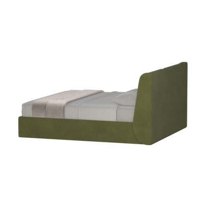Ruby Upholstered Double Bed in Premium Fabric