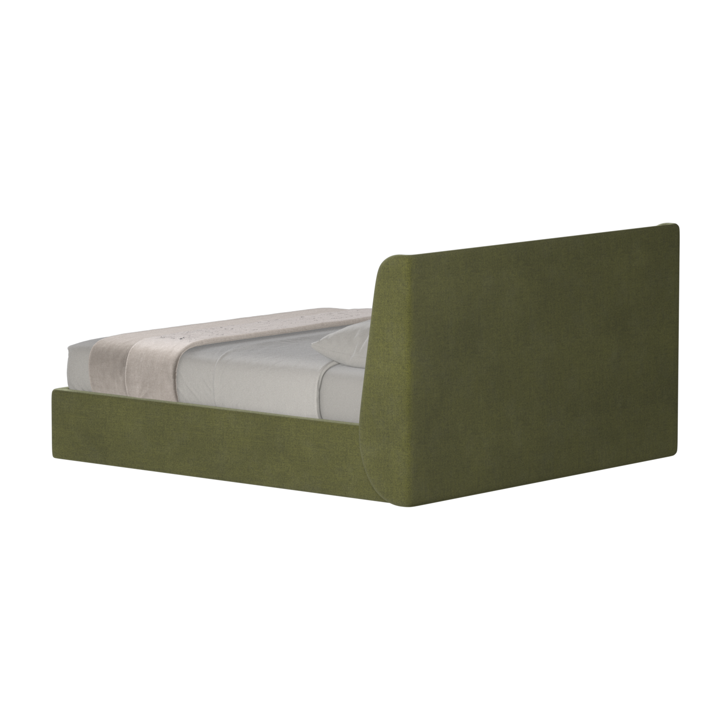 Ruby Upholstered Double Bed in Premium Fabric