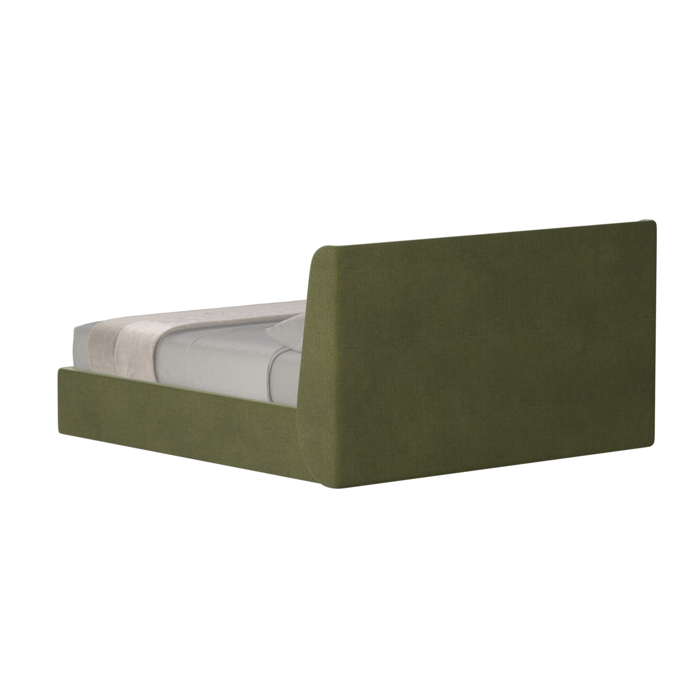 Ruby Upholstered Double Bed in Premium Fabric