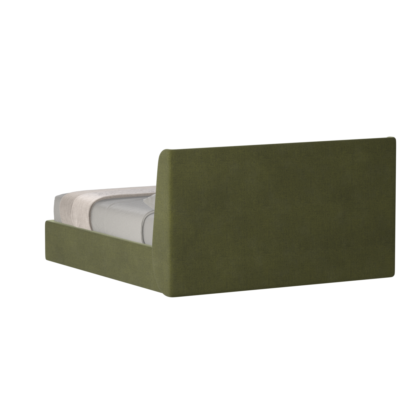 Ruby Upholstered Double Bed in Premium Fabric