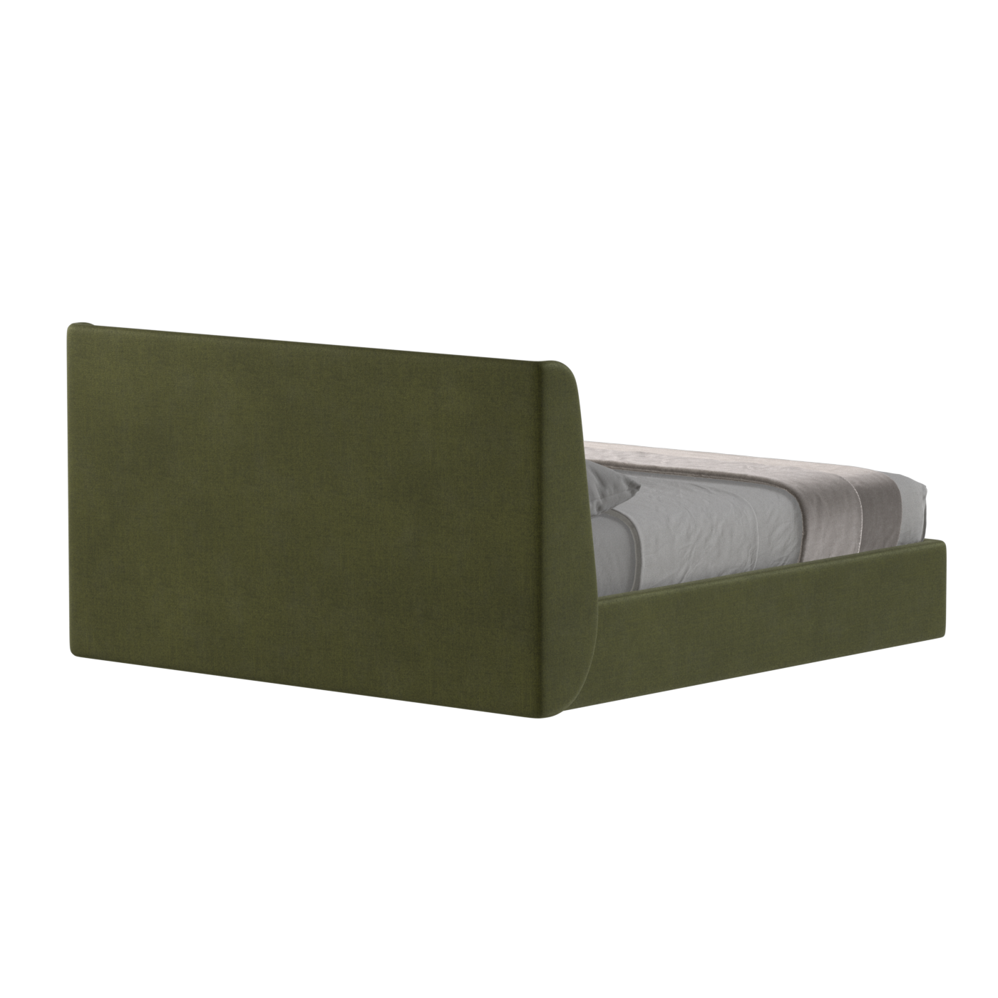Ruby Upholstered Double Bed in Premium Fabric