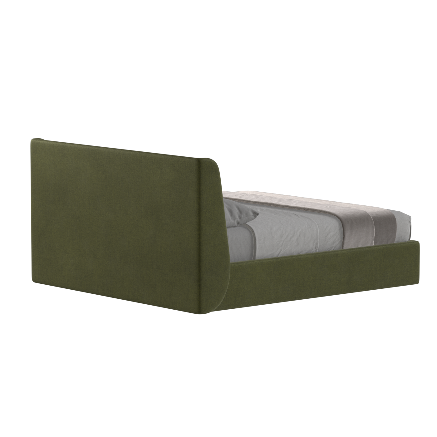 Ruby Upholstered Double Bed in Premium Fabric