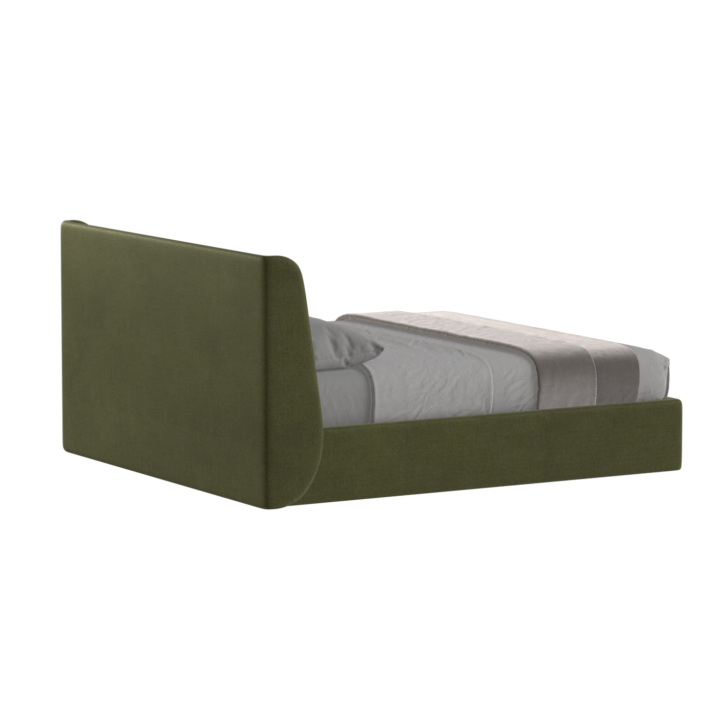 Ruby Upholstered Double Bed in Premium Fabric