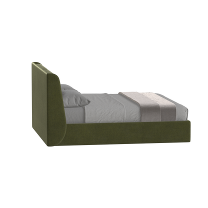 Ruby Upholstered Double Bed in Premium Fabric