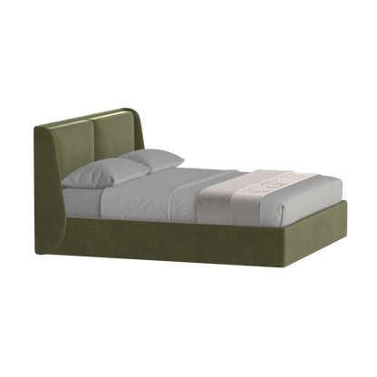 Ruby Upholstered Double Bed in Premium Fabric
