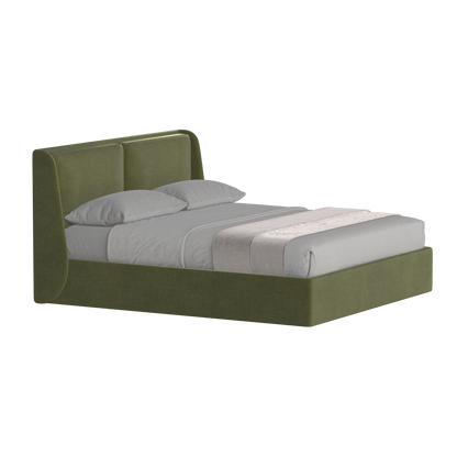 Ruby Upholstered Double Bed in Premium Fabric