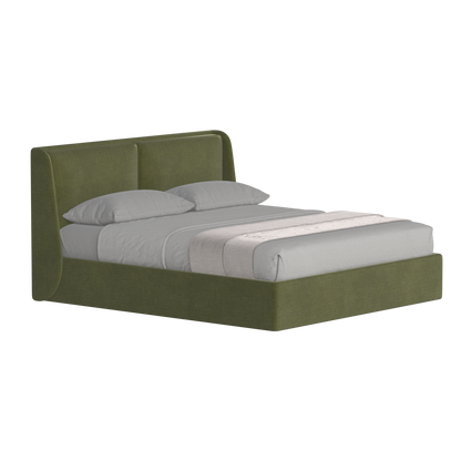 Ruby Upholstered Double Bed in Premium Fabric
