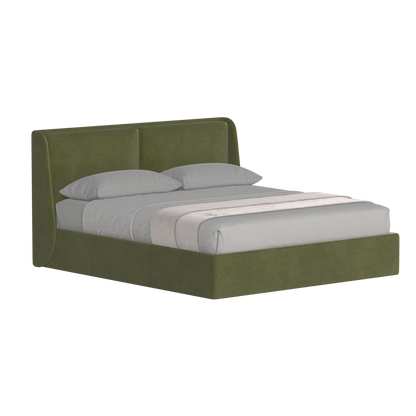 Ruby Upholstered Double Bed in Premium Fabric