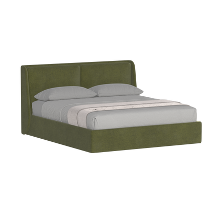 Ruby Upholstered Double Bed in Premium Fabric
