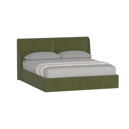 Ruby Upholstered Double Bed in Premium Fabric