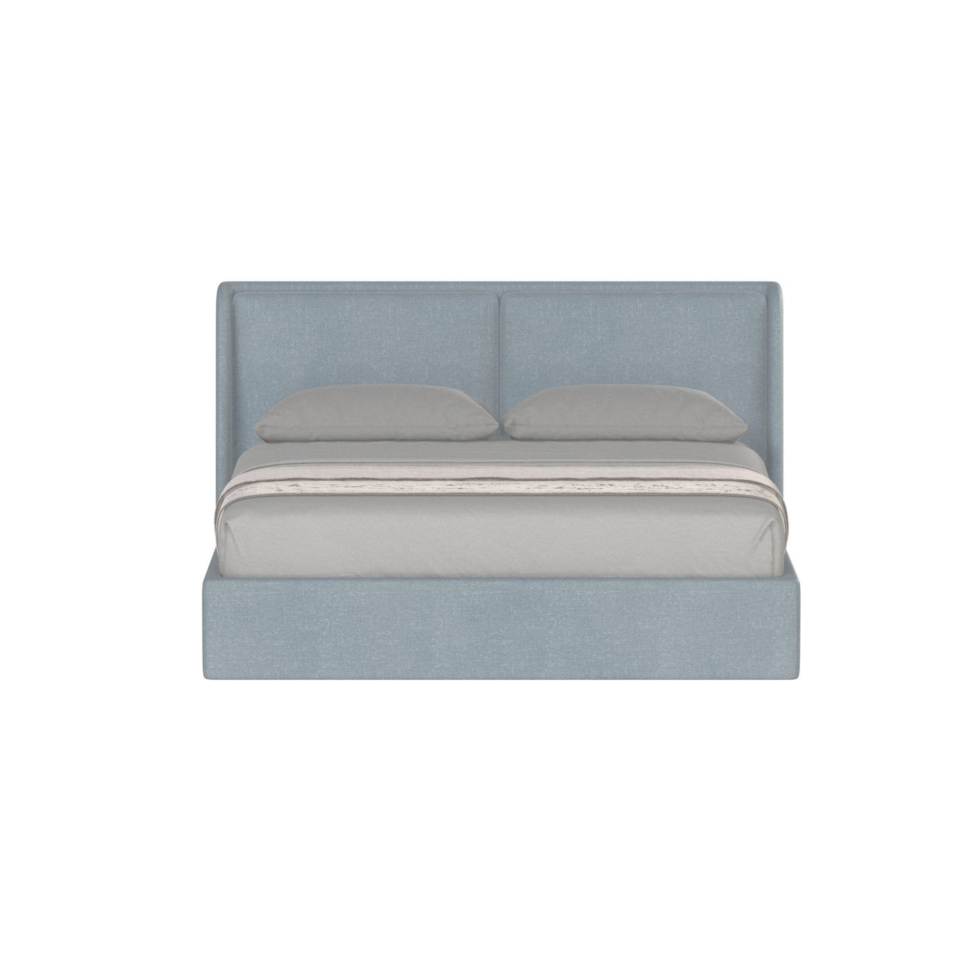 Ruby Upholstered Double Bed in Premium Fabric