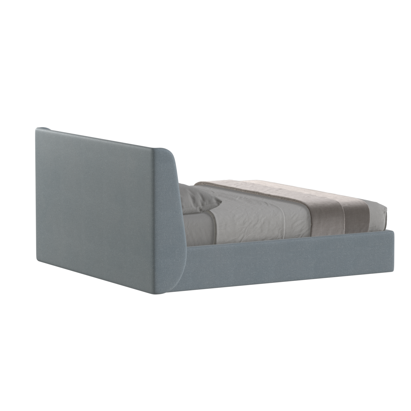 Ruby Upholstered Double Bed in Premium Fabric
