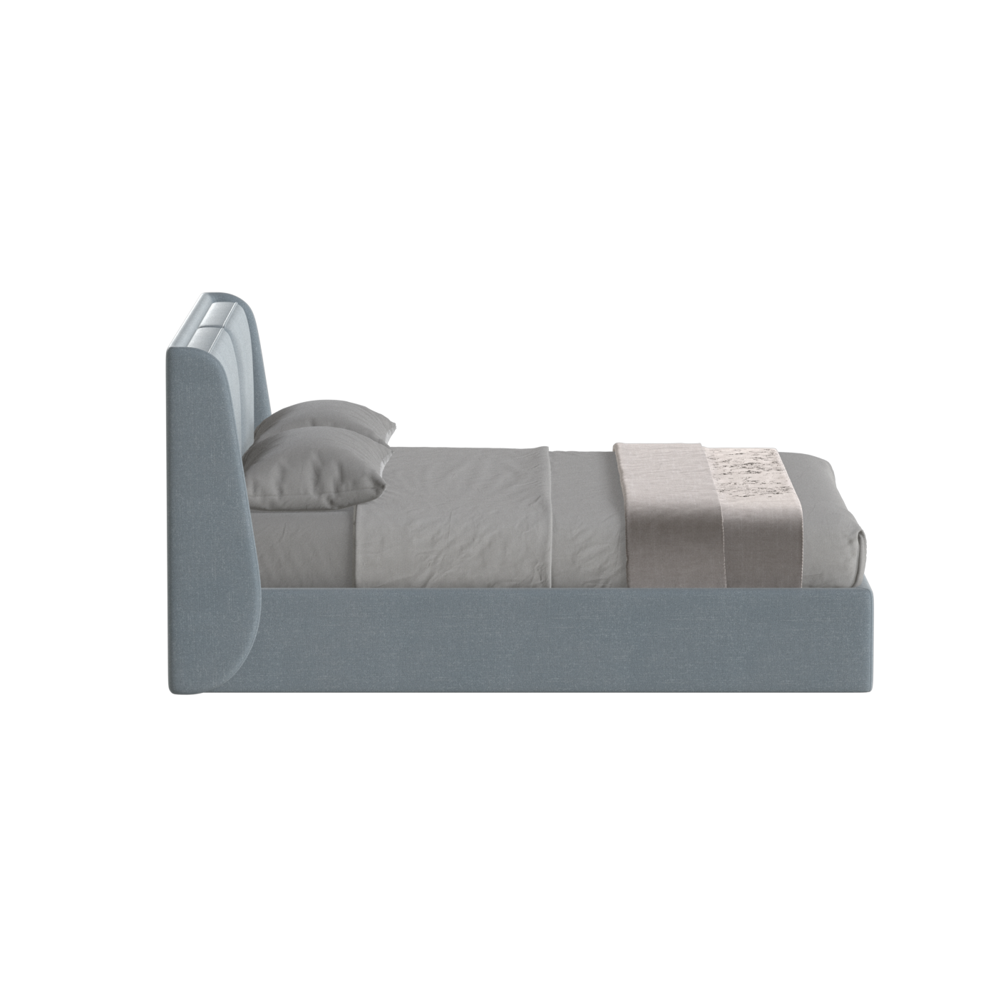 Ruby Upholstered Double Bed in Premium Fabric