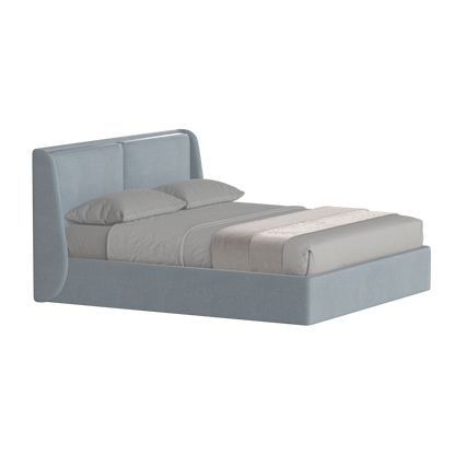 Ruby Upholstered Double Bed in Premium Fabric
