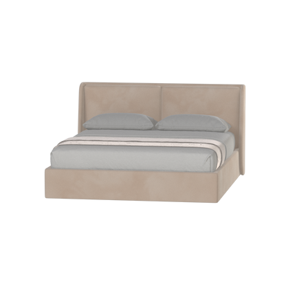 Ruby Upholstered Double Bed in Premium Fabric
