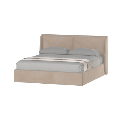 Ruby Upholstered Double Bed in Premium Fabric