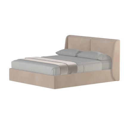 Ruby Upholstered Double Bed in Premium Fabric