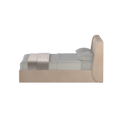 Ruby Upholstered Double Bed in Premium Fabric