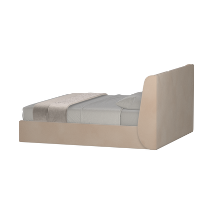 Ruby Upholstered Double Bed in Premium Fabric