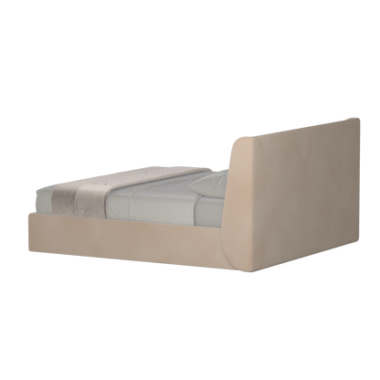 Ruby Upholstered Double Bed in Premium Fabric