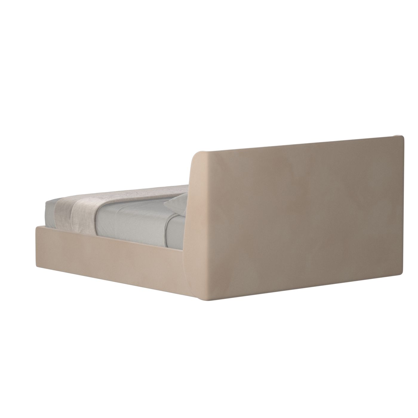 Ruby Upholstered Double Bed in Premium Fabric